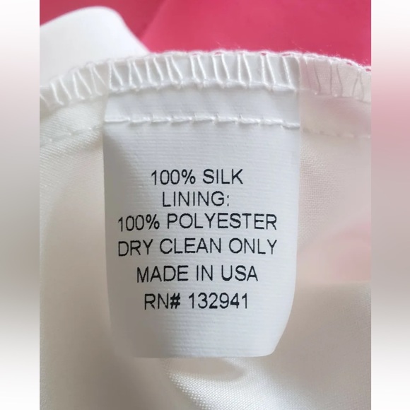 Amanda Uprichard Women’s Long 100% Silk Maxi Flowy Dress Pink XS Gown Nordstrom - Picture 8 of 8